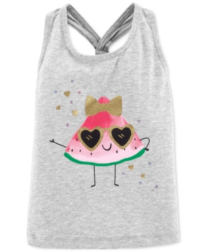 Baby Girls Glitter Watermelon Tank