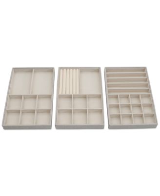 Stackable Jewelry Trays, 3 Varieties.