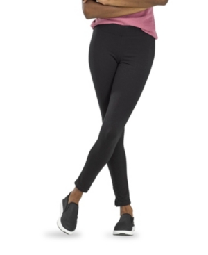 Hue Women's Cotton Leggings with Side Slits
