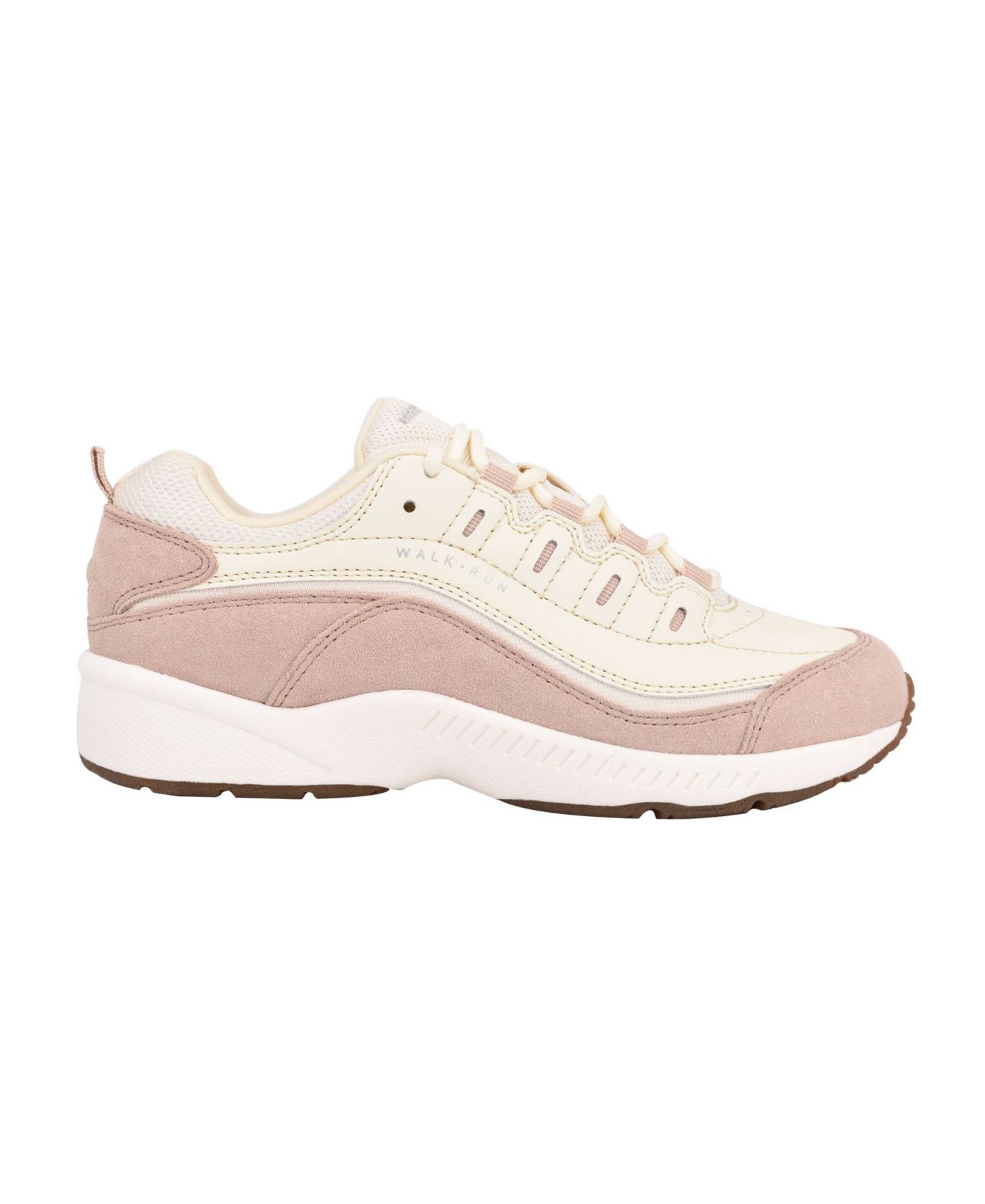 Женские кроссовки Easy Spirit Romy Lightweight Easy-On Walking, цвет: Бежевый / Светлый розовый — фото 2