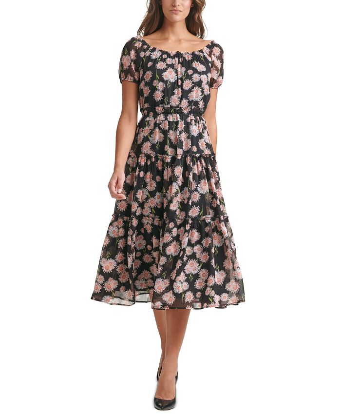 Tommy hilfiger off new arrivals shoulder dress