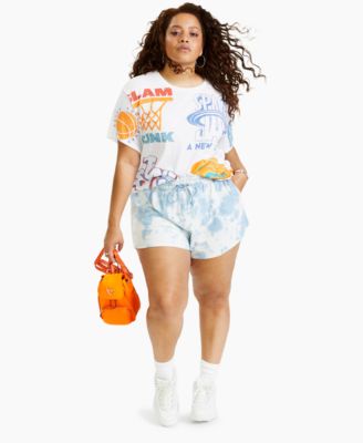 Freeze 24-7 - Plus Trendy Space Jam Graphic T-Shirt