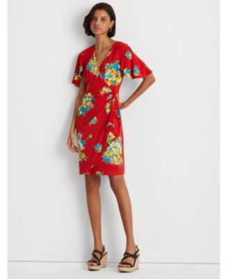 ralph lauren petite floral dress