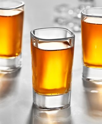 JoyJolt Villa Shot Glasses, Set of 6