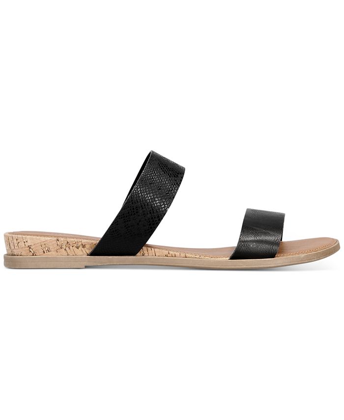 Sun + Stone Easten Slide Sandals, Created for Macy's & Reviews ...
