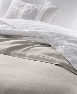Linen/Modal Blend Comforter, Full/Queen, Exclusively at Macy’s