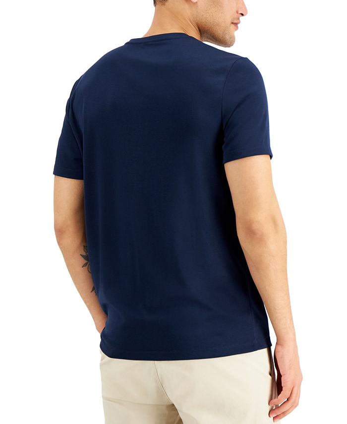 Alfani Men's Travel Stretch V-Neck T-Shirt, Created for Macy's ...