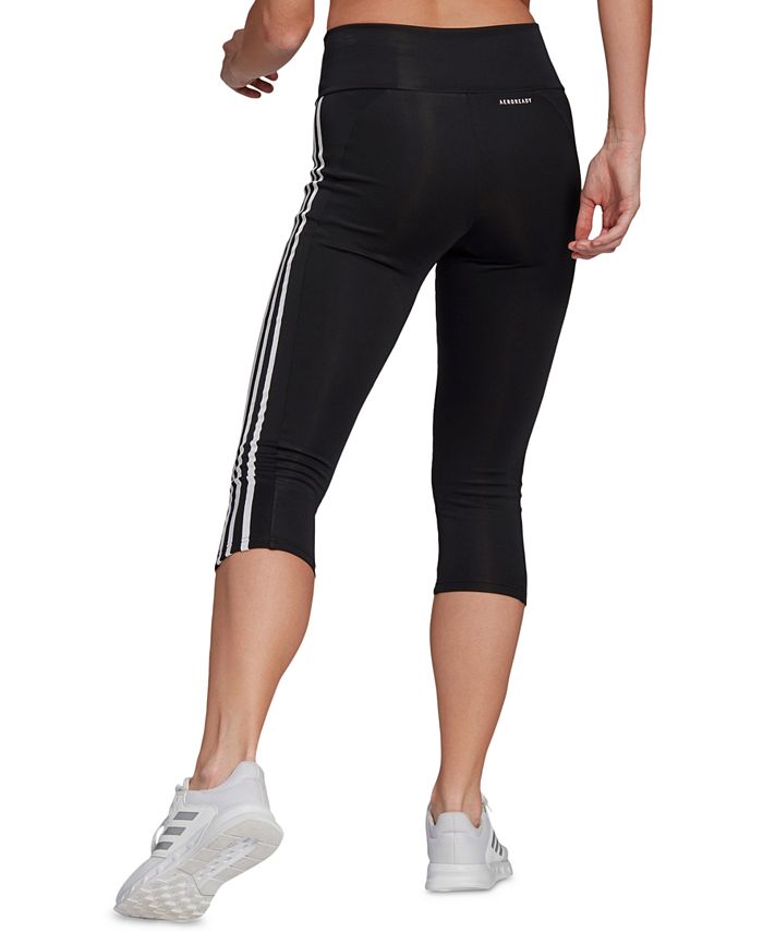 adidas Women's AEROREADY High-Waist Cropped Leggings - Macy's