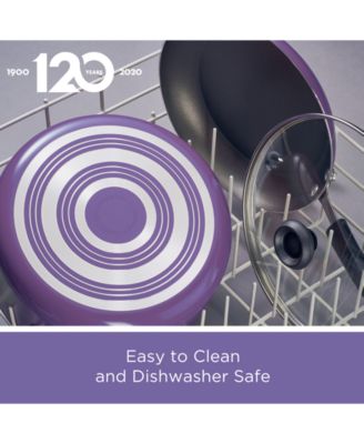 Farberware 12-Pc. Aluminum Nonstick Cookware Set - Purple