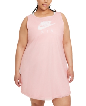 Nike Air Plus Size Mesh-Overlay Dress