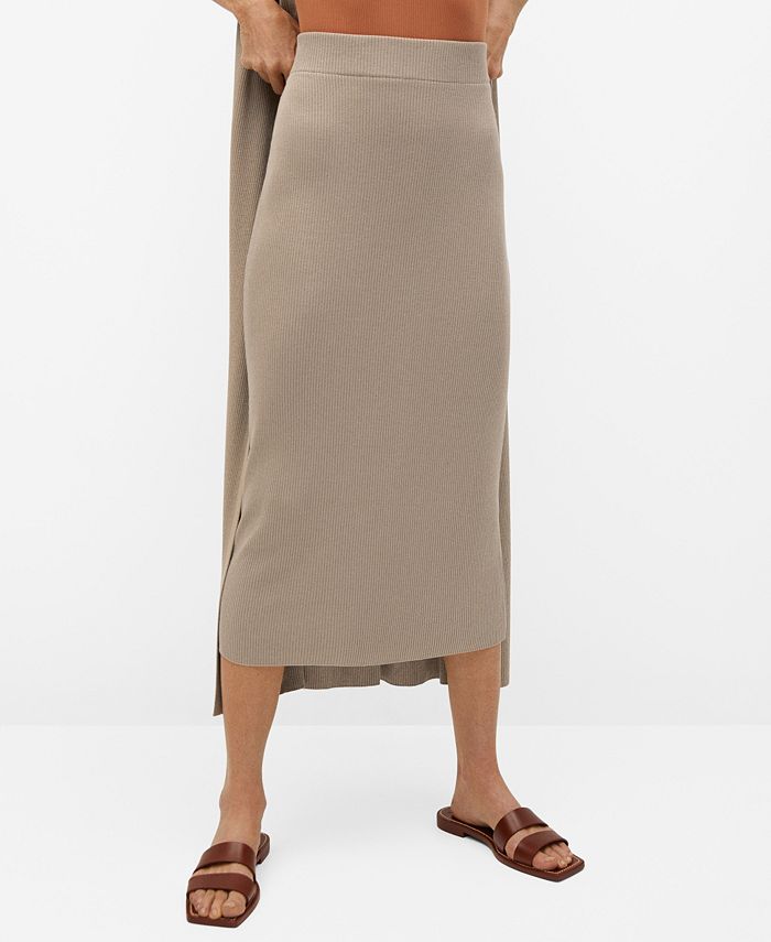 MANGO Cable Knit Skirt & Reviews - Skirts - Women - Macy's