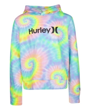 Hurley Big Girls Tie Dye Terry Pullover Sweatshirt
