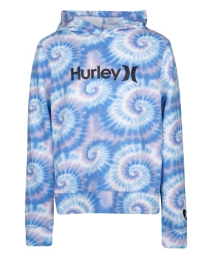 Hurley Big Girls Tie Dye Terry Pullover Sweatshirt