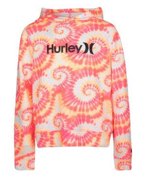 Hurley Big Girls Tie Dye Terry Pullover Sweatshirt