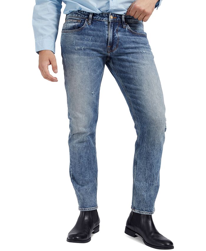 GUESS Men's Slim Tapered Jeans Macy's