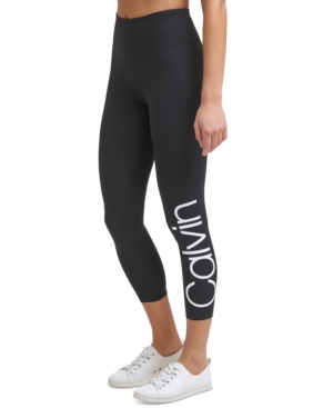 Calvin Klein Performance Women's High-Waisted Logo Leggings
