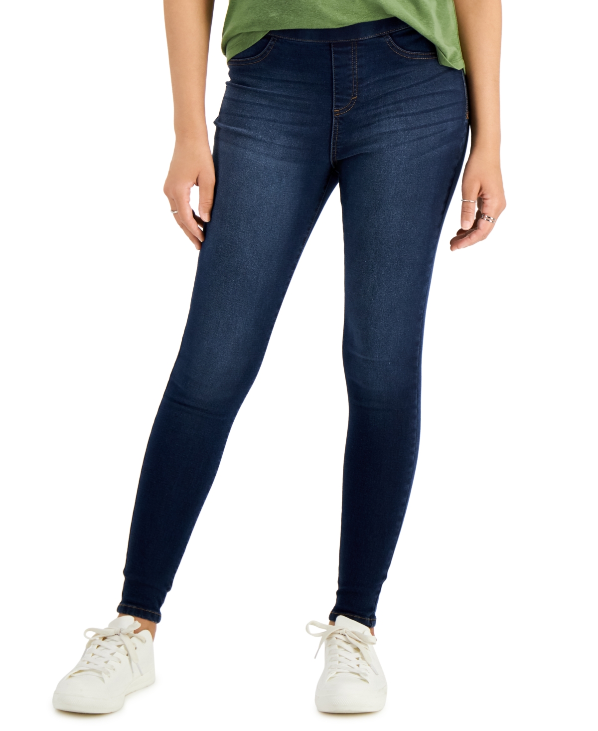 Style&co. Style Co Tummy Control Cuffed Capri Jeans, $24, Macy's