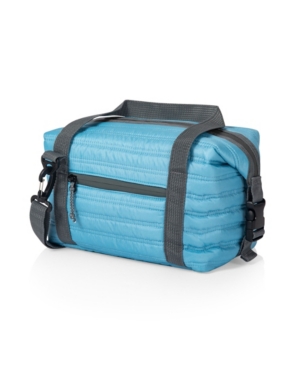 Oniva Midday Quilted Insulated Lunch Cooler Tote Bag In Sky Blue