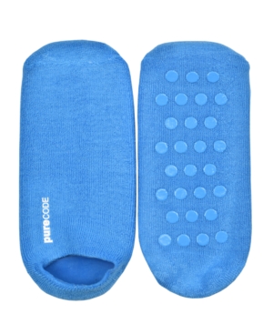 Purecode Men's Moisturizing Gel Socks In Blue