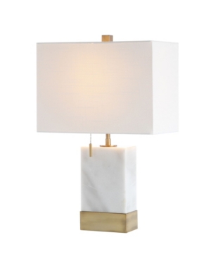 Shop Jonathan Y Trevor Modern Console Led Table Lamp In White