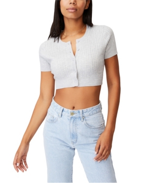 Women's Ultimate Cable Short Sleeve Cardigan