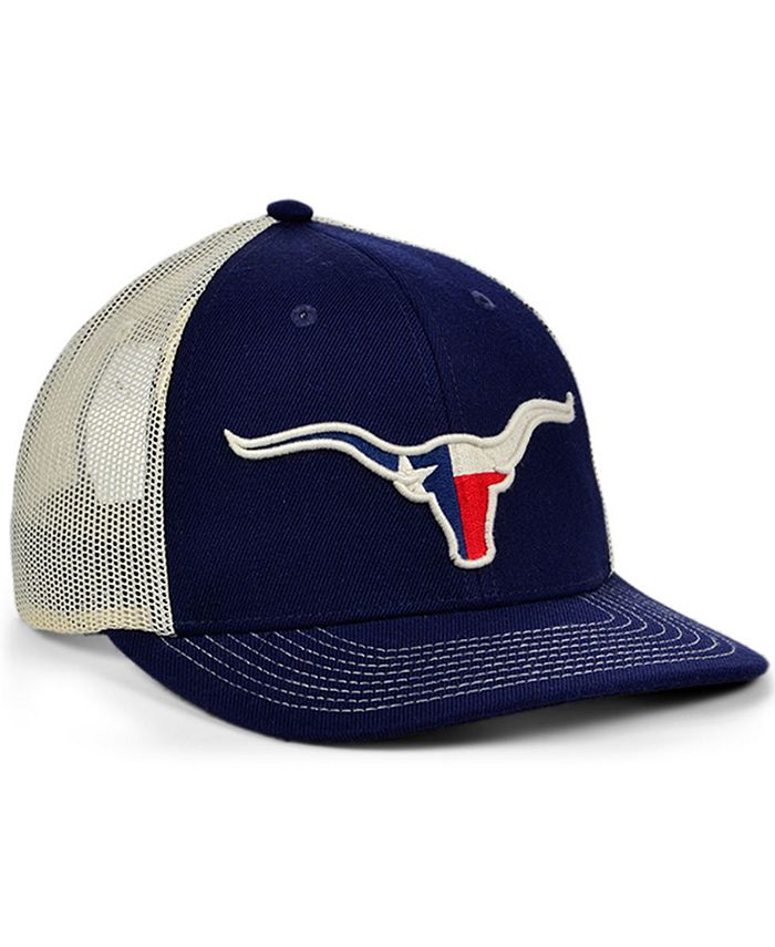Lids Local Crowns Longhorn Texas Animal Collection Curved Trucker Cap ...