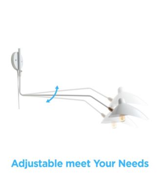 Frank Iron Retro Swing LED Wall Sconce