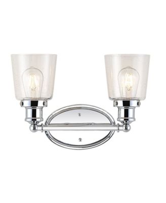 Beverly 2-Light Glass Classic Cottage LED Vanity Light