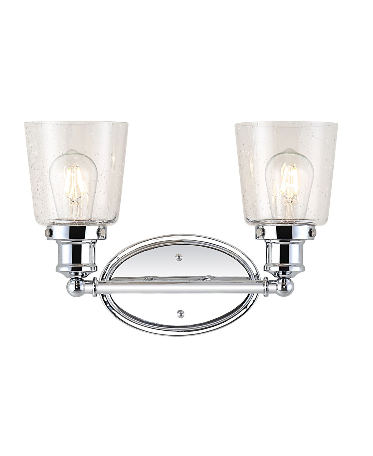 Beverly 2-Light Glass Classic Cottage Led Vanity Light