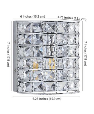 Clara Deco 1-Light Classic Glam LED Vanity Light