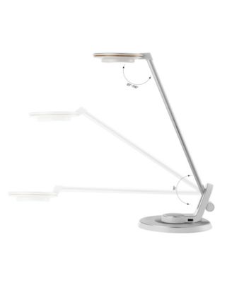 Dixon Aluminum Contemporary Minimalist Adjustable Dimmable USB Chargning LED Task Lamp