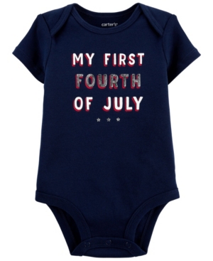 Baby Boys and Girls First Fourth of July Collectible Bodysuit
