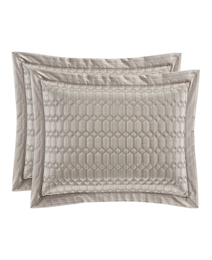 J Queen New York Luxembourg Quilted Sham, King Macy's