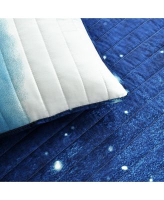 Kids Space Star Ombre 2-Pc. Quilt Set, Twin