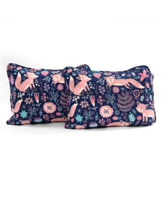 Kids Pixie Fox 3 Piece Quilt Set, Twin
