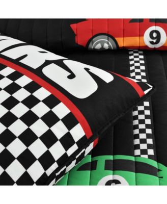 Kids Racing Cars 5-Pc. Quilt Set, Full/Queen