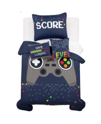 Kids Video Games 4-Pc. Quilt Set, Twin