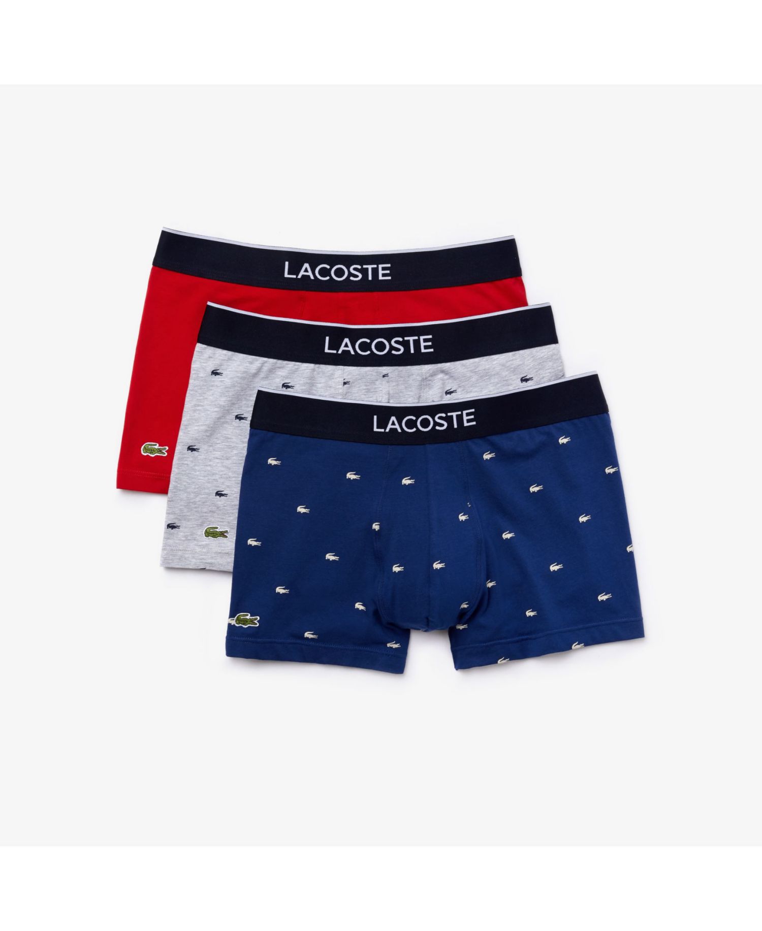 Men's Cotton Stretch Trunks, 3-Pack