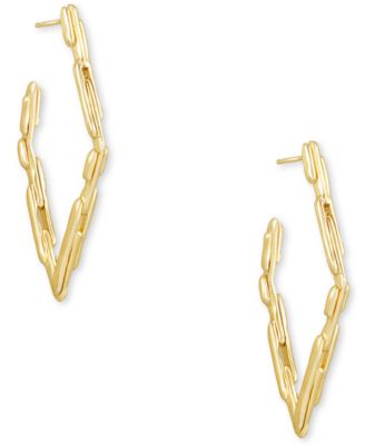 kendra scott diamond shaped earrings