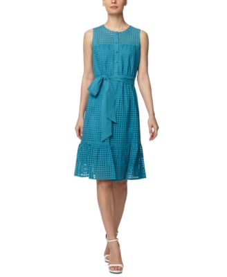 anne klein eyelet dress