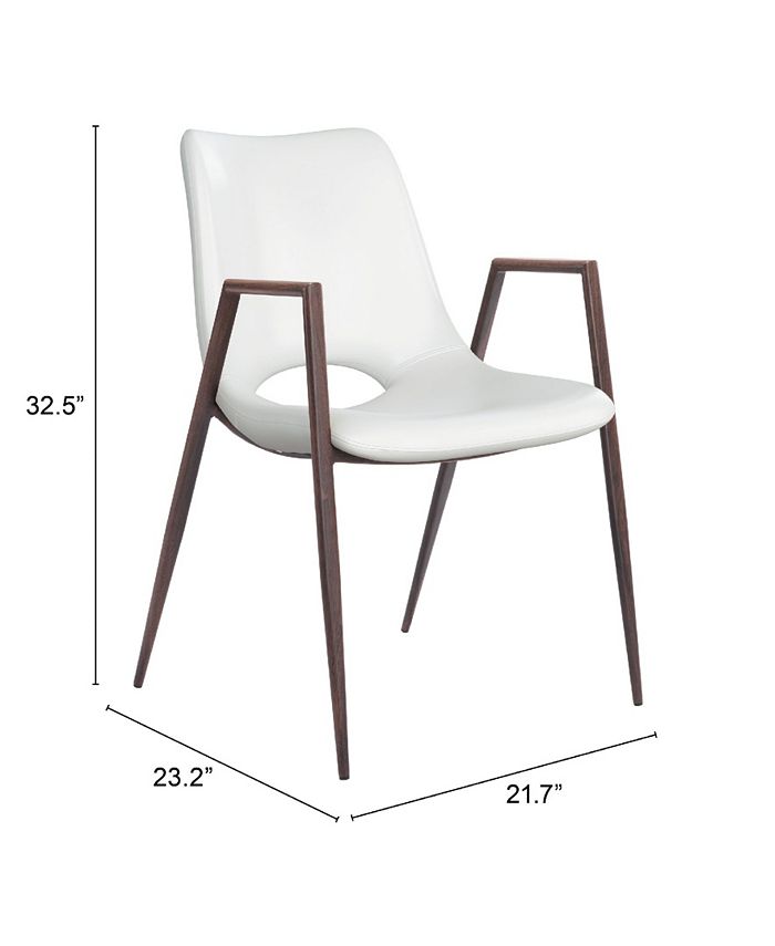 Zuo Desk Dining Chair, Set of 2 Macy's