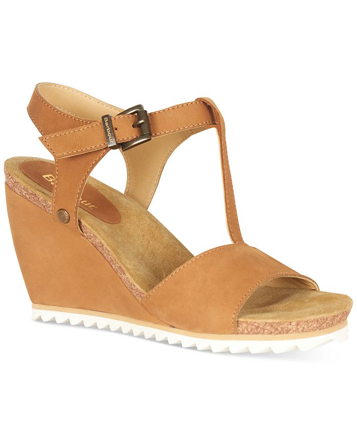 ladies barbour sandals