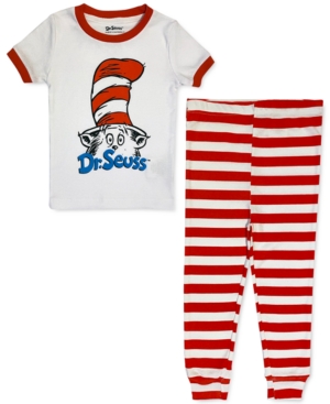 Dr Seuss Toddler Cat In The Hat Family Pajama Set