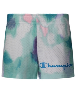 Big Girls All Over Print Tie Dye Mesh Short