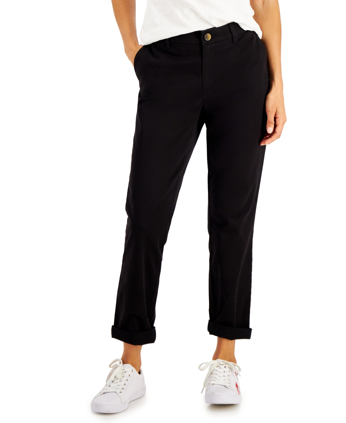 Tommy Hilfiger Th Flex Hampton Cuffed Chino PANTS