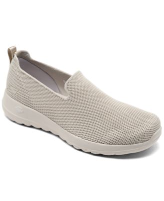 스케쳐스 SKECHERS Womens GO walk Joy - Sensational Day Walking Sneakers from Finish Line,Taupe