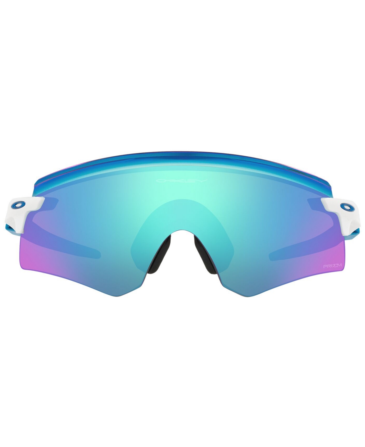 Oakley Men's Encoder Sunglasses, Oo9471 36 In Polished White,prizm Sapphire