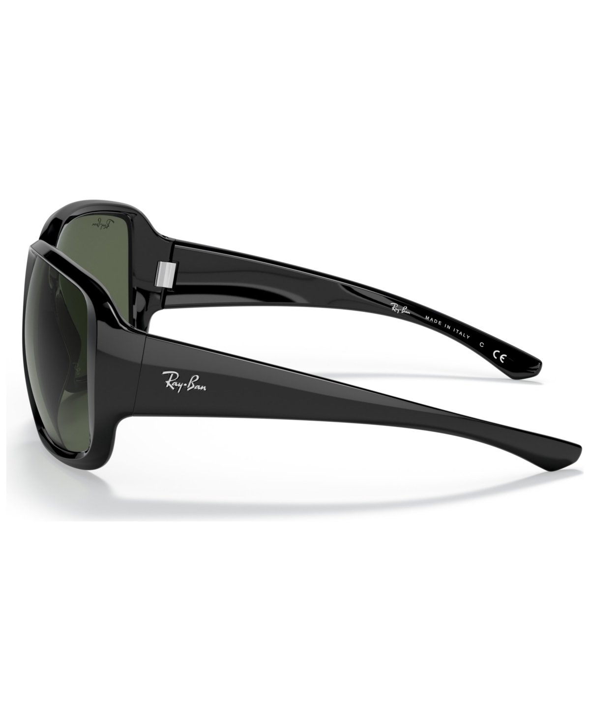 Shop Ray Ban Unisex Sunglasses, Rb4347 60 In Black,dark Green