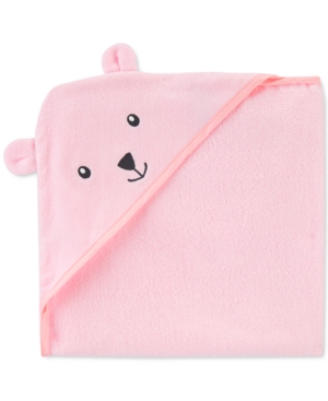 Carter's Baby Girls Cotton Hooded Bear Towel