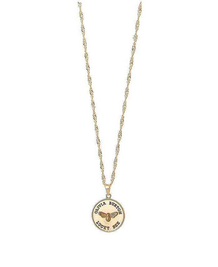 Olivia burton sales bee necklace
